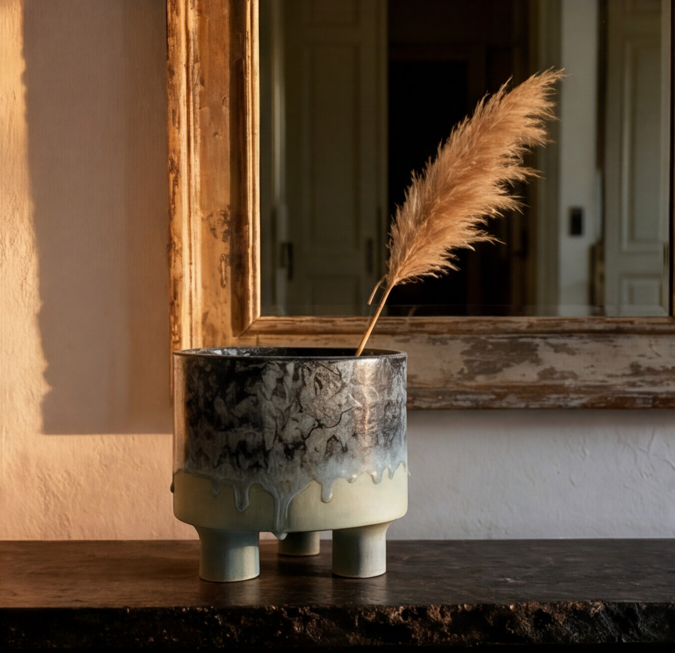 Vessel - Ash and Celadon